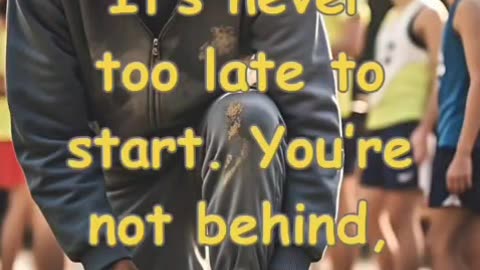 You’re Not Late. You’re Just Beginning | Daily Motivation