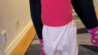 Baby Kayla Practices Walking with Mommy | First Steps at Grandma’s House
