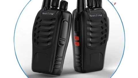 Walkie Talkie Recarregável