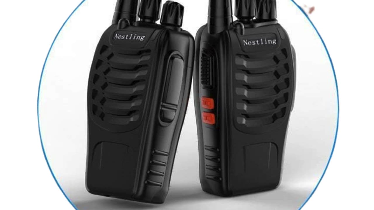 Walkie Talkie Recarregável