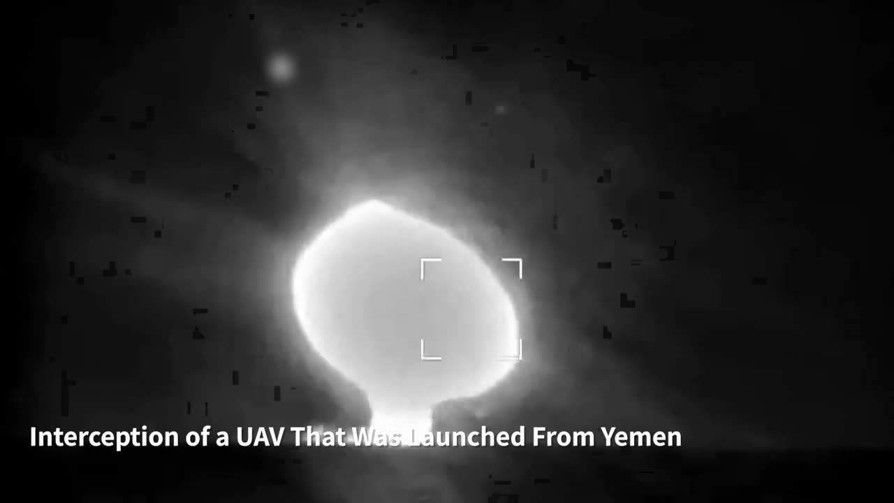 IDF: Attached is a video of the interception of the UAV that was launched from