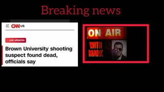 Breaking news: suspected brown University shooter found dead