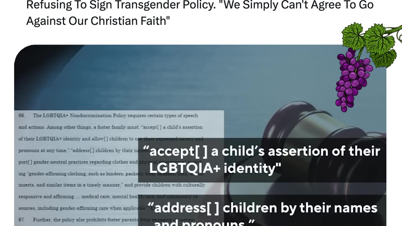 Mass. Christian Foster Parents Lose License After Refusing To Sign Transgender Policy Over Faith