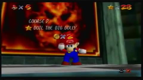 Super Mario 64 - Lethal Lava Land - Boil the Big Bully