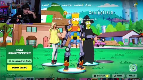 OTRO DIA MAS EN LA TEMPORADA SIMPSON EN FORTNITE