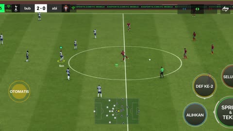 FIFA 24 Tottenham vs Portugal half time