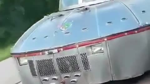 UFO Driving Down The Highway