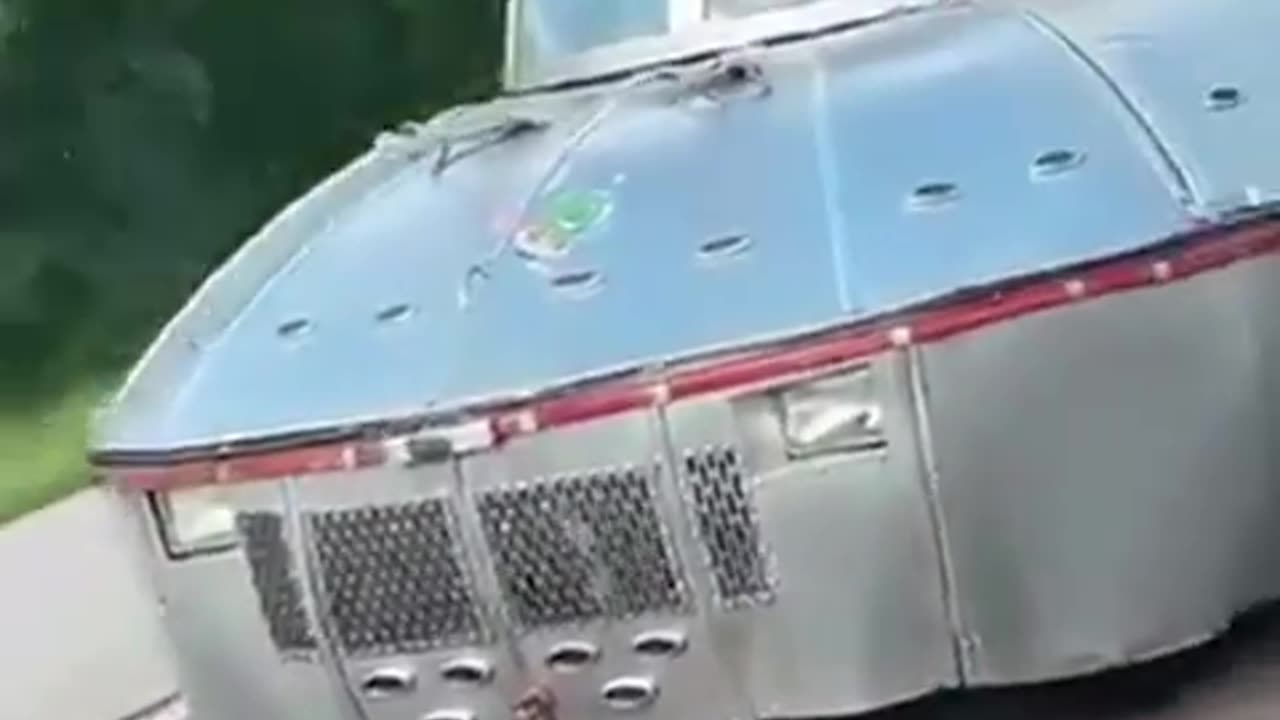 UFO Driving Down The Highway