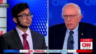 Crazy Bernie just got wrecked on national television