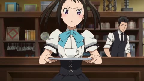 Soul Eater Not - working at Deathbucks cafe