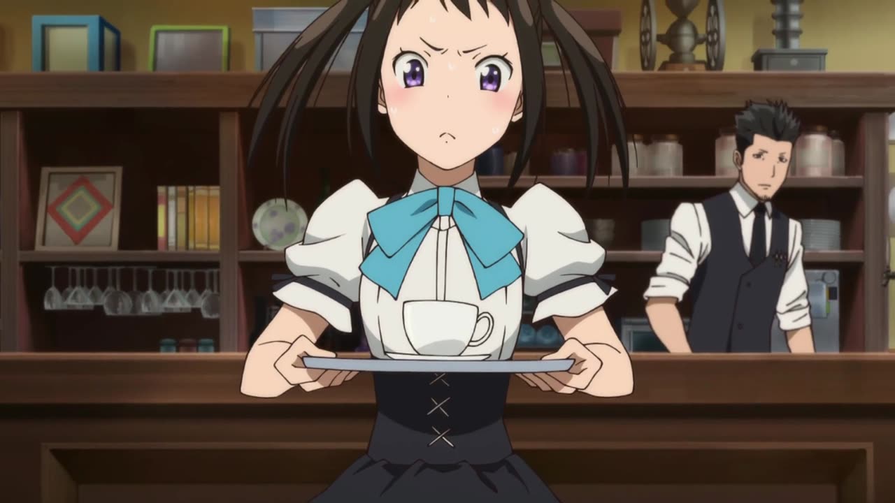 Soul Eater Not - working at Deathbucks cafe