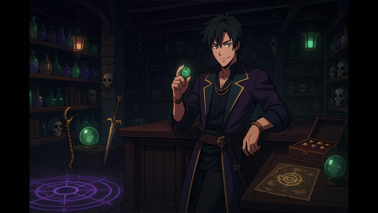 The sly merchant V4