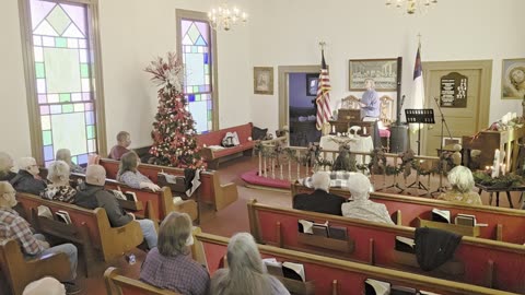 Vernon Chapel Communion Sunday Service (Col. Ch.1 Praise Jesus) led by Brenda Lewis 1/4/2025