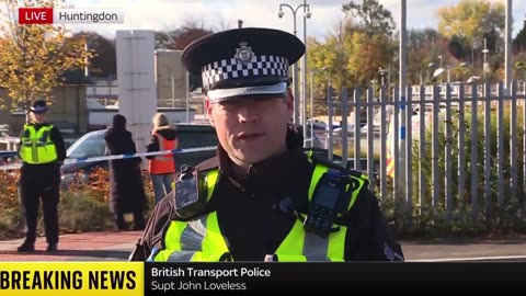 British Transport Police say yesterday’s Huntingdon train stabbing is not being treated