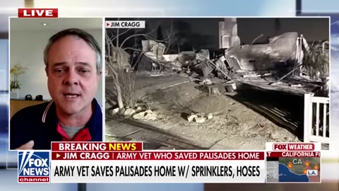 Army veteran saves homes from wildfires: ‘It’s my duty’