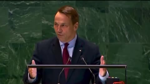 Polish Foreign Minister Sikorski slams Russia’s Ambassador to the UN at the GA