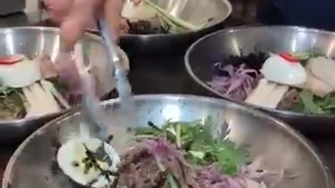 Korean Cold Noodles Done Right — Mak Guksu at Daori Queens
