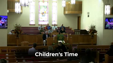 Sunday worship service