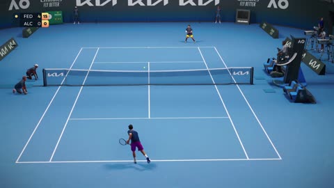 Top Spin 4 Online #15 Federer VS JokerJunfan007 III