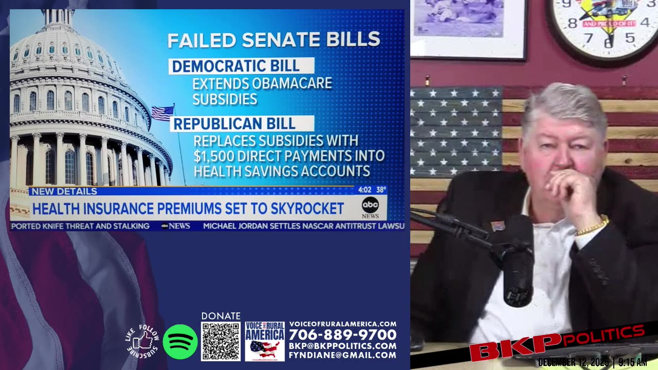 LIVESTREAM - 8:00am ET - Voice of Rural America with BKP