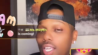 Dre Baby crying on Bigo Live