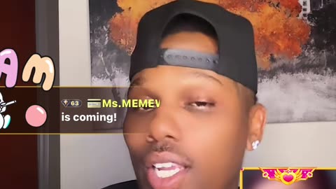 Dre Baby crying on Bigo Live