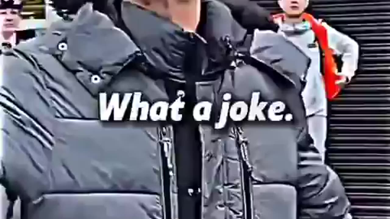 "What do you mean 'just stop oil'? All your stuff is made out of oil."...