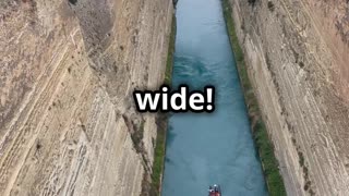 🚢🌊✨The Corinth Canal Where History Meets Engineering Brilliance🚢