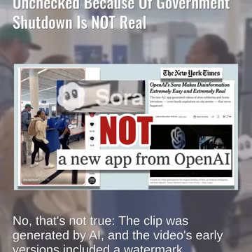 Fact Check: Video Of TSA Agents Waving Passengers Through Unchecked Because Of Shutdown Is NOT Real