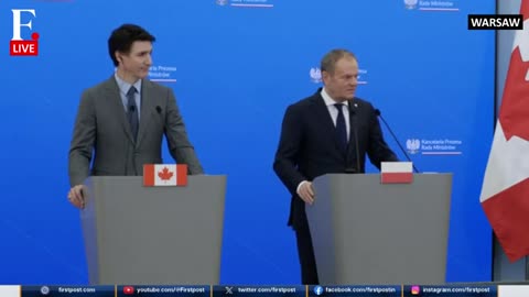 Canadian PM Justin Trudeau Visits Poland, Meets Polish PM Donald Tusk in Warsaw