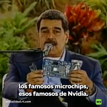 Maduro: "Muy pronto estaremos haciendo los microchips de Nvidia"