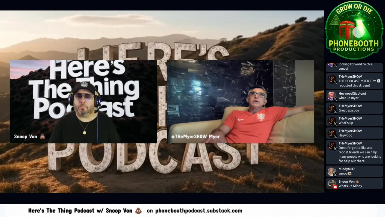 Here's The Thing w/Myer and addiction