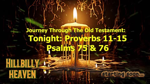 LIVE Bible Study - Proverbs 11-15