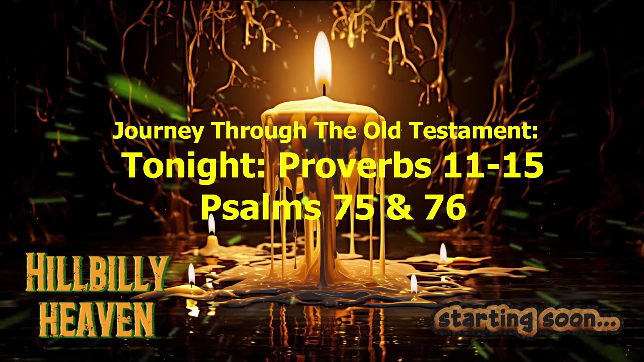 LIVE Bible Study - Proverbs 11-15