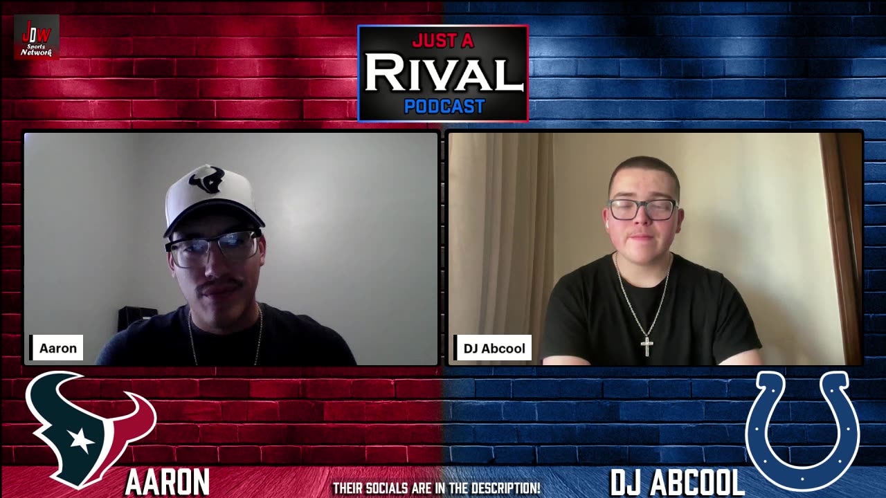 [LIVE] Colts and Texans week 5 preview and outlook | AFC South pod | Just A Rival