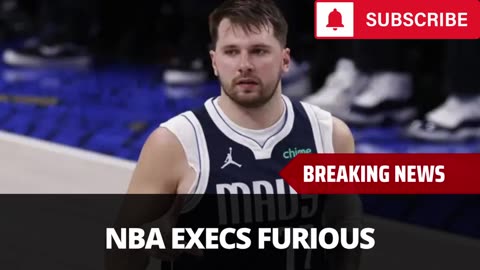 NBA Executives Furious Over Luka Trade For This Reason