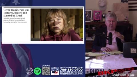 BKP Blasts Dem Desks, DOJ Double Standards, and Thunberg's Tantrums