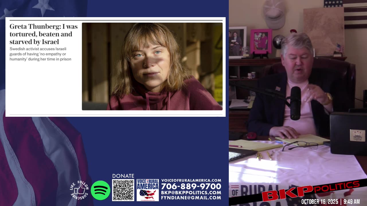 BKP Blasts Dem Desks, DOJ Double Standards, and Thunberg's Tantrums