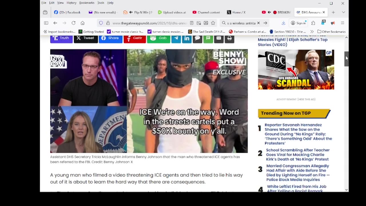 DHS Announces Lowlife Who Threatened ICE Agents with Violence and Made Up a Silly Lie to Avoid