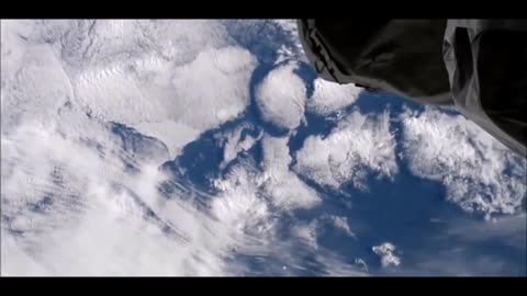 Fleet of UFOs flying across the moon