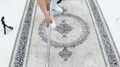 An Impossible Job Watch Me Try To Save This Rug From The Landfill. ASMR Carpet Cleaning #shorts