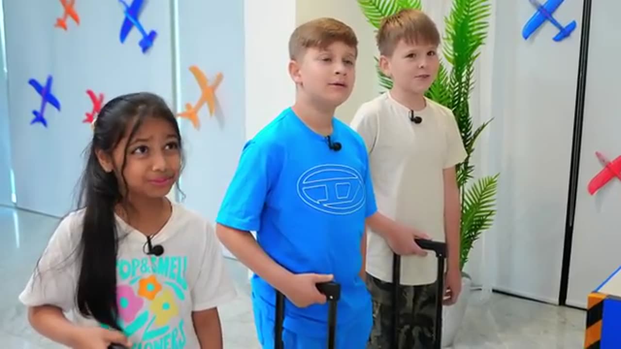 Cardboard school Adventure kids