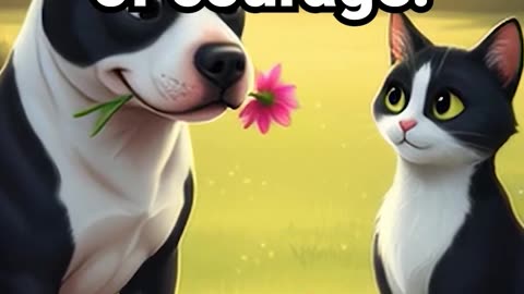 Just a little blossom of courage #cuteanimals #lofihiphop #anxietyrelief #summer #studymusic