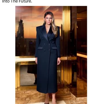 Into the Future - Melania Time Travel vibes