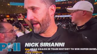 Winning Super Bowl Coach Gives Credit Where Its Due (VIDEO)