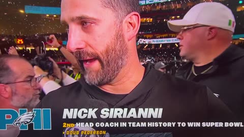 Winning Super Bowl Coach Gives Credit Where Its Due (VIDEO)