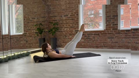 9-Min Strong Core Workout | Flat Belly Pilates
