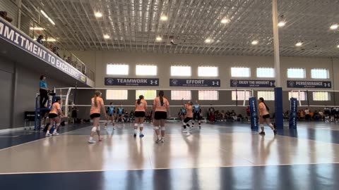 Rose #9 & Next Level Volleyball vs. Rhythm in NYS Fall Season Game #2