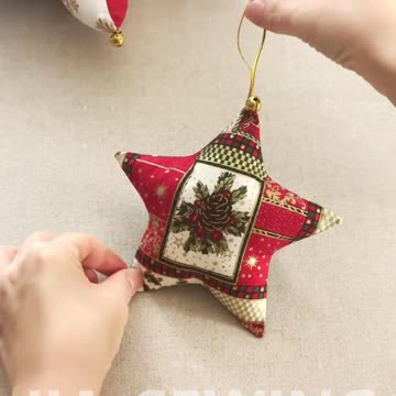 Christmas Ornament🎄❄ | DIY | Quick Sewing Tips No.338