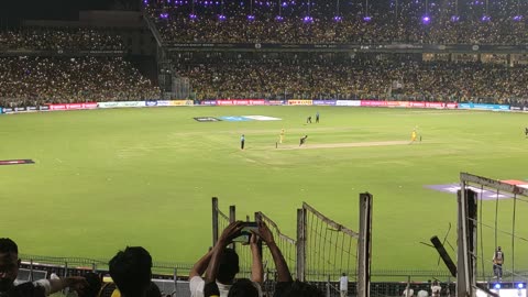 Dhoni live match video